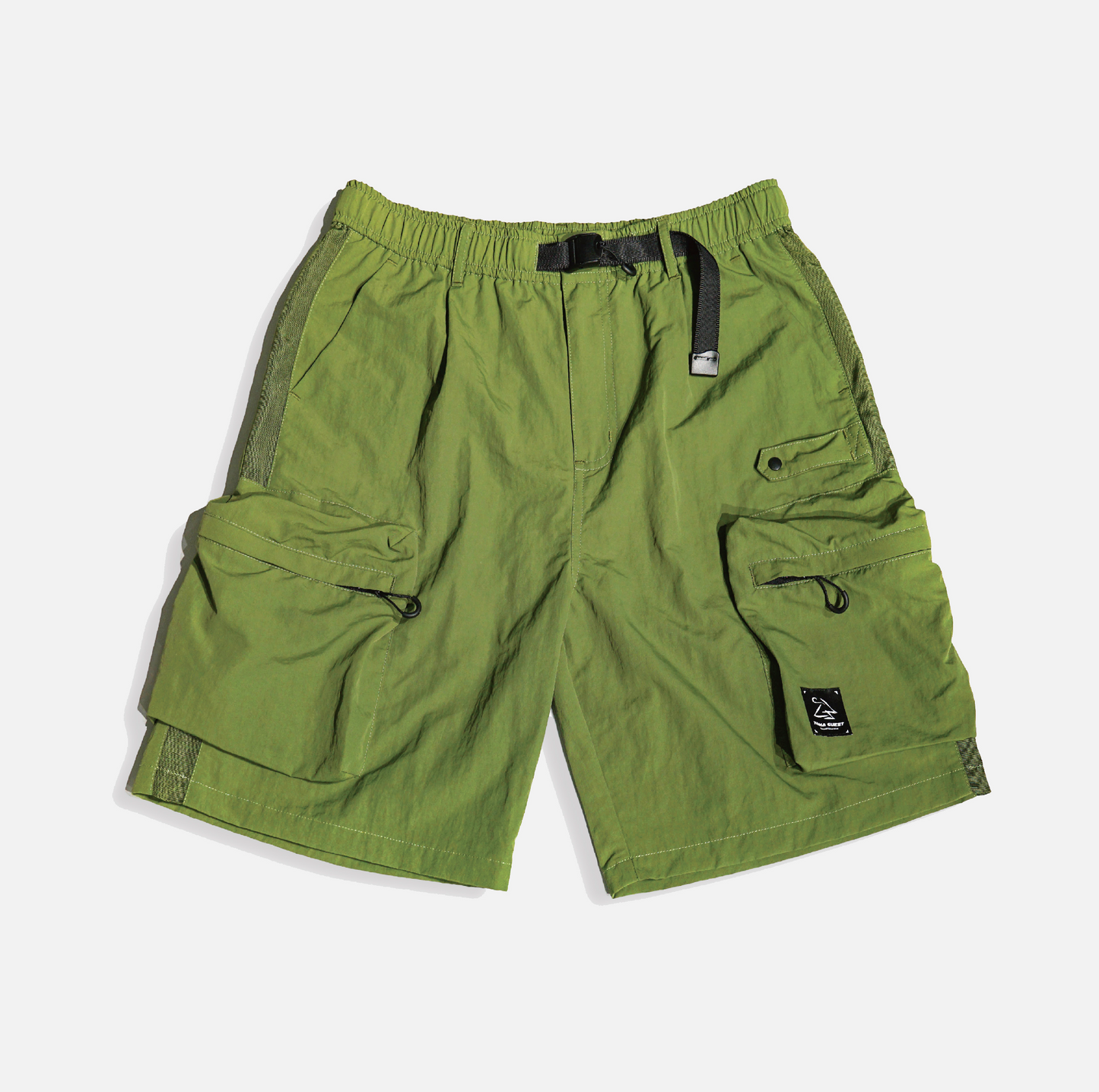 SP06 Water-Resistant Multi Pockets Shorts (GRN)