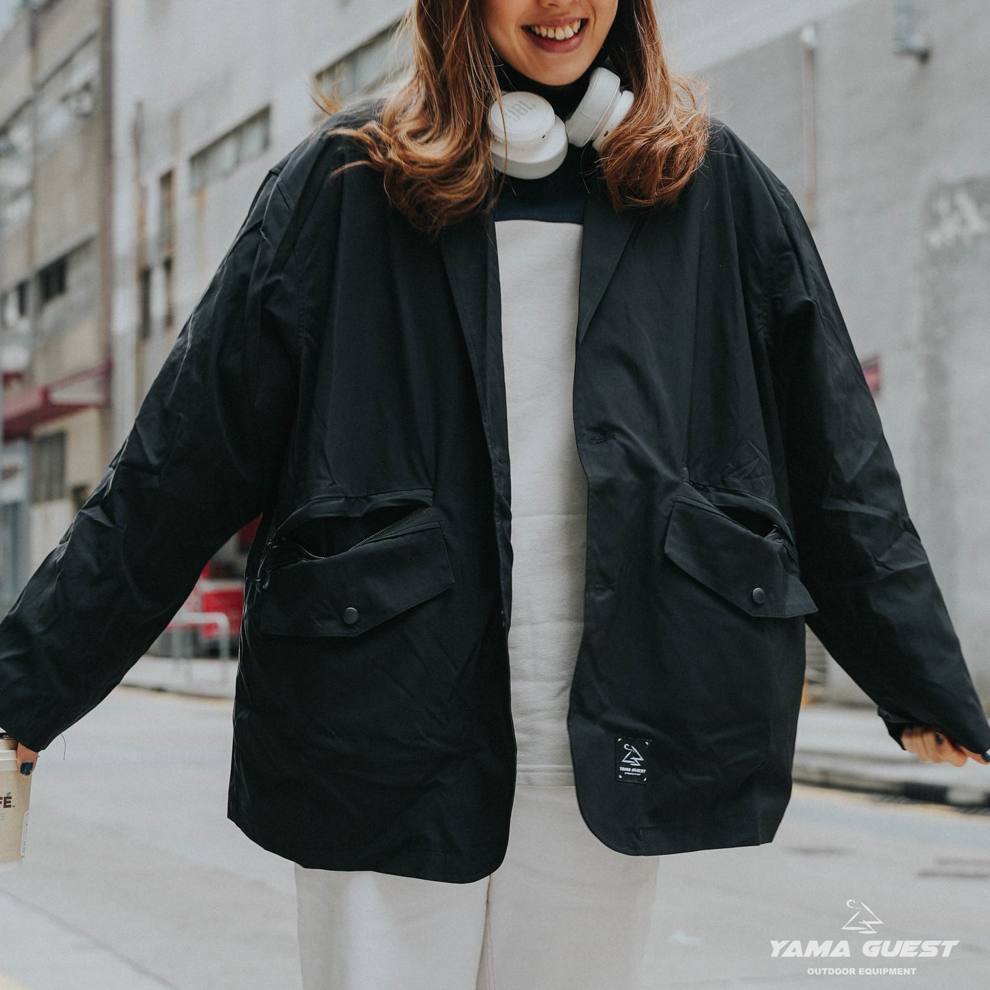 TP18 Yama Multi-Pocket Suit Jacket (BKX)
