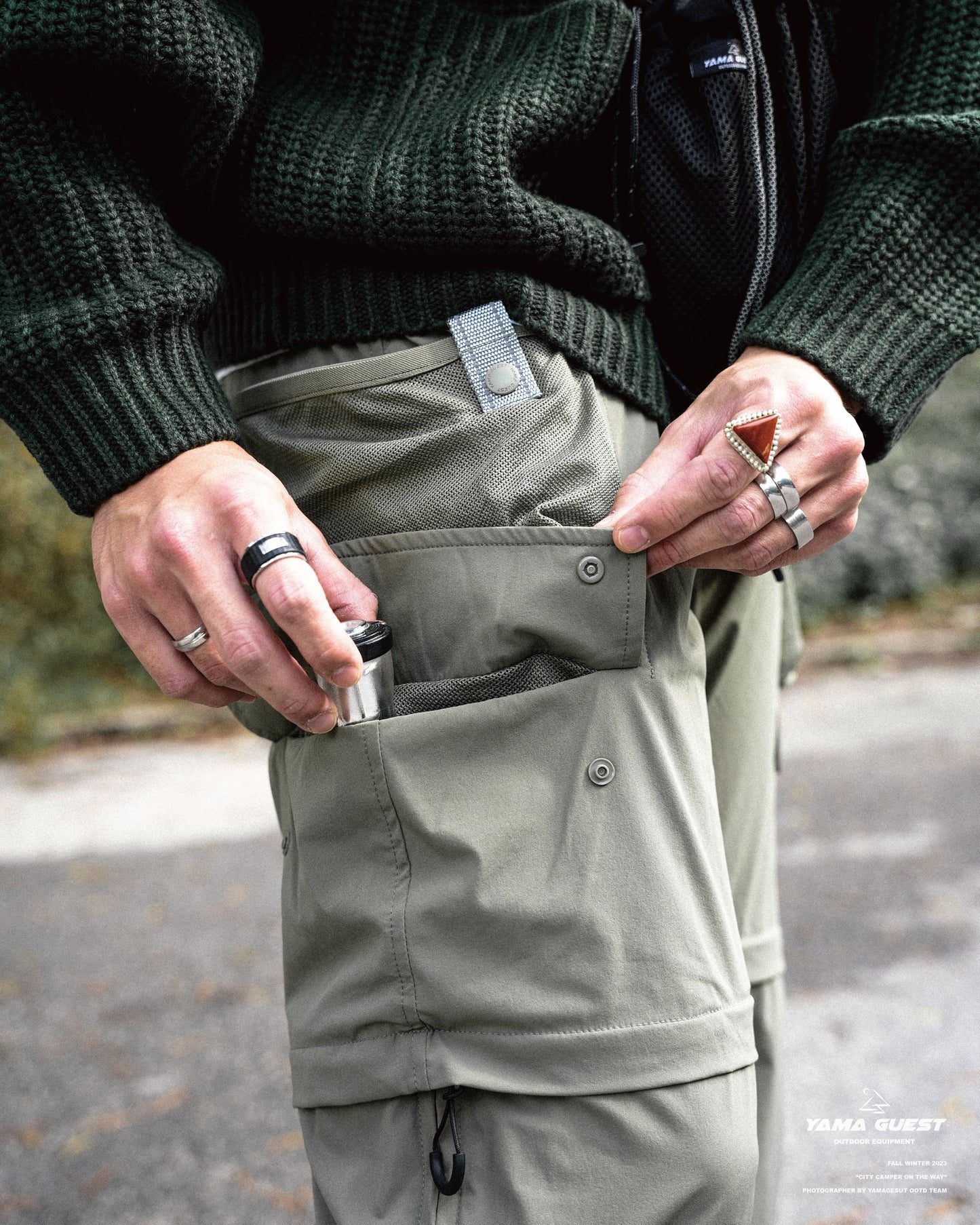 LP08 2-in-1 outdoor trousers (GRD)
