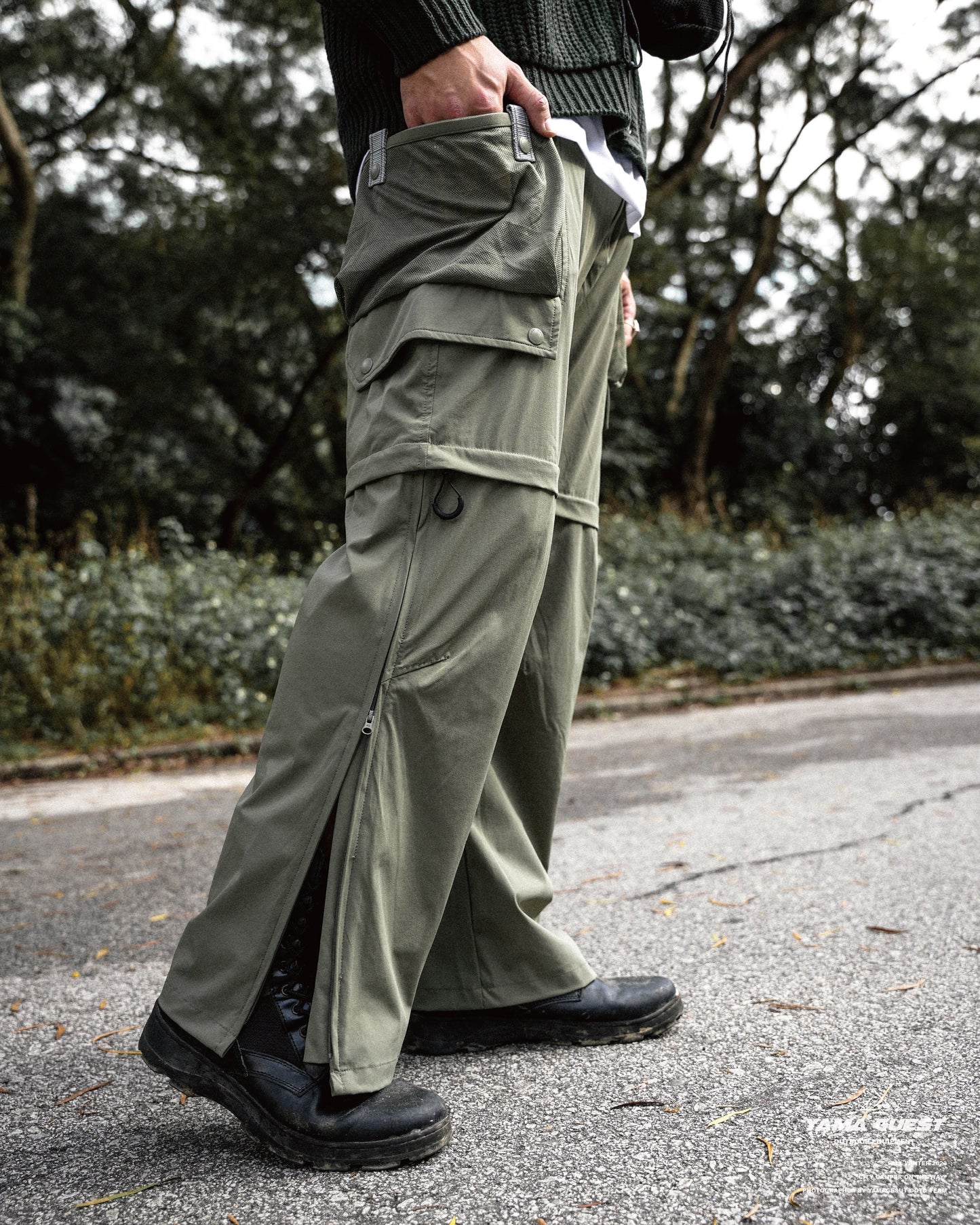 LP08 2-in-1 outdoor trousers (GRD)