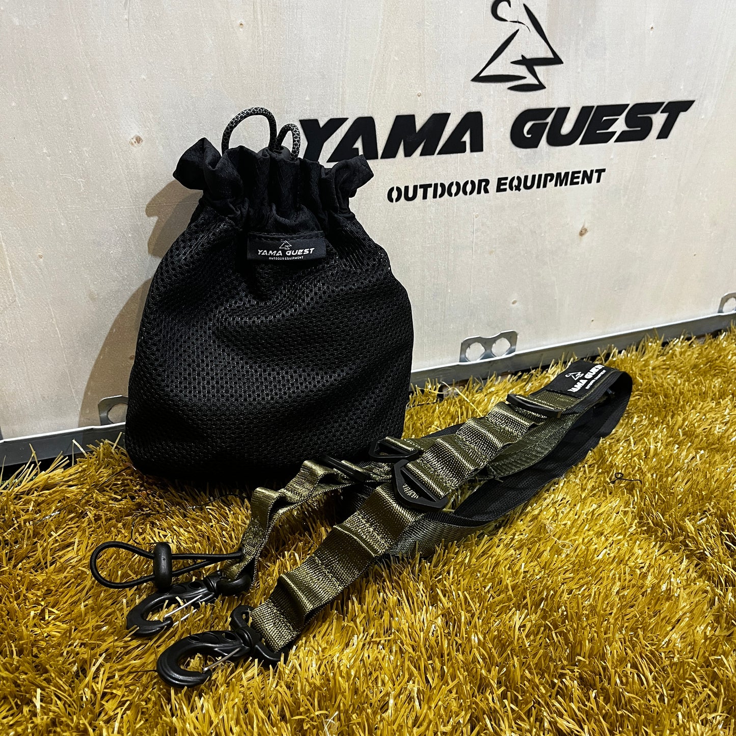 BG01 Double Sided Outdoor Neck Pouch (GRN)